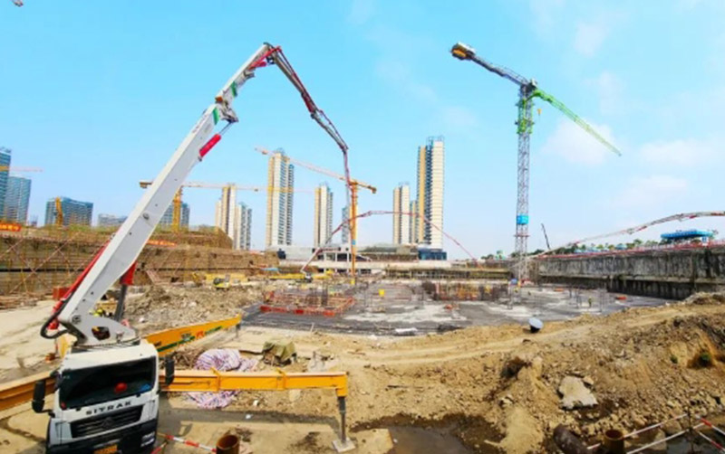 Z6官网泵车“团建”珠海横琴科学城！