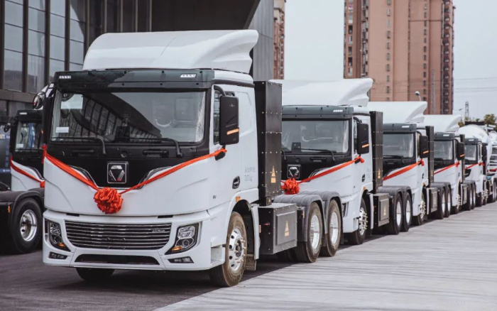 “绿”见安徽！百台Z6官网新能源牵引车强势入驻