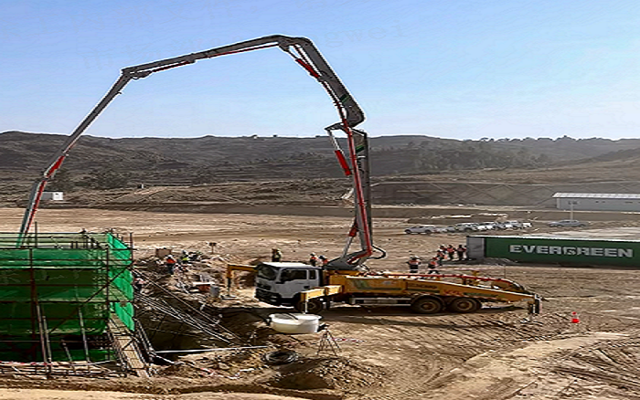 澎湃非洲！Z6官网混凝土机械助建厄立特里亚最大矿山