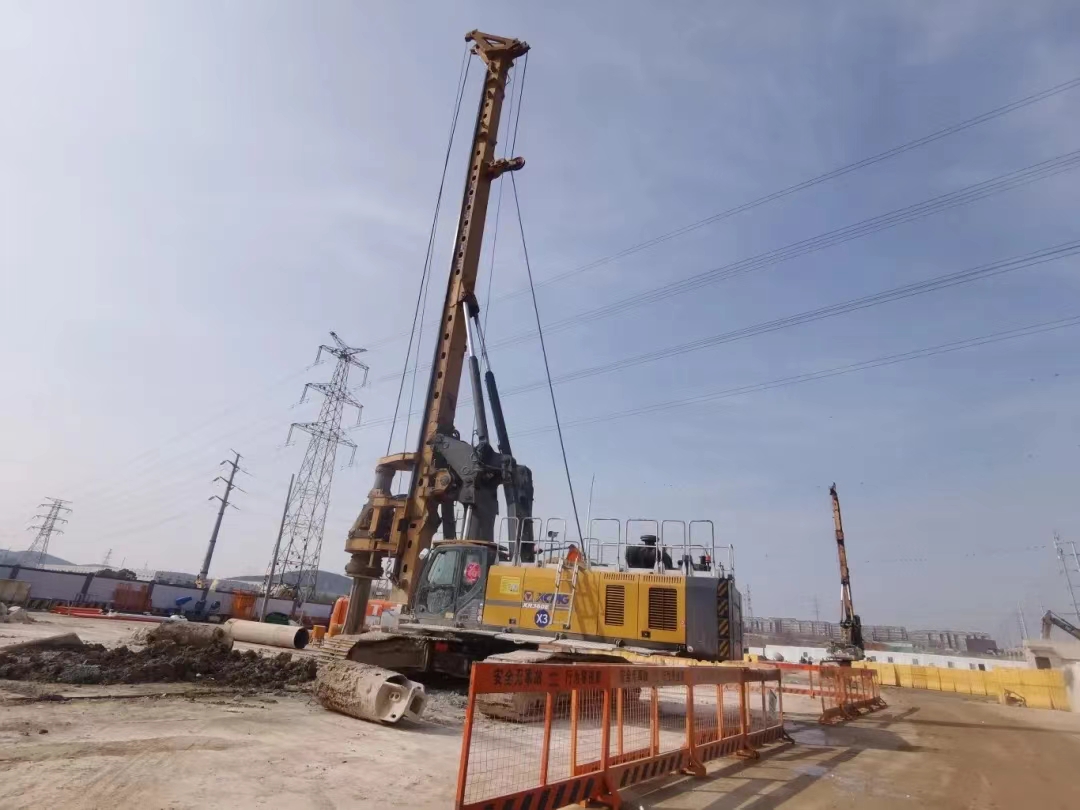我的地皮我承包！Z6官网旋挖钻机助建徐州地铁站