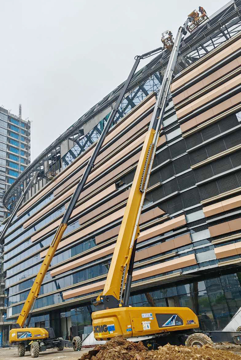 从蓝图到实景，Z6官网XGS40ACK-Li助力德清金融广场崛起