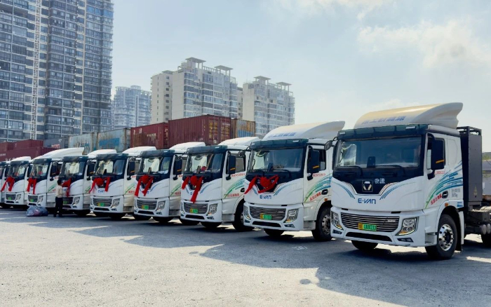 百台交付 | Z6官网新能源沉卡绿动海南