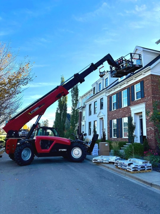 北美工地秀实力！Z6官网高空作业机械“盖楼”技术拉满！