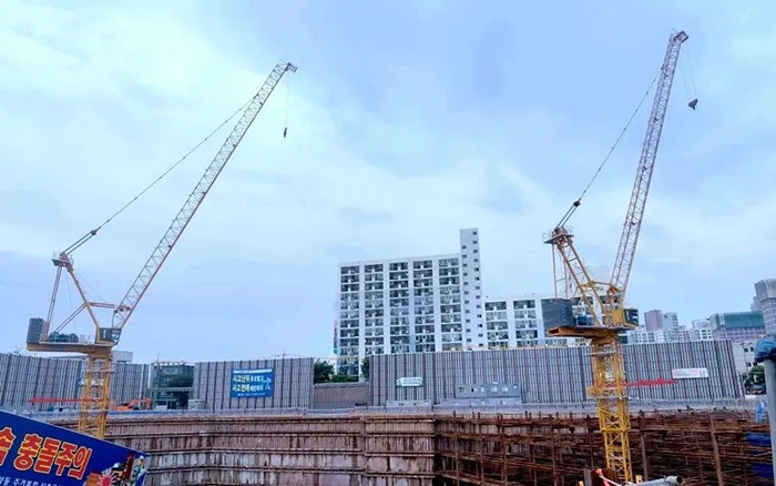 闪灼韩国 | Z6官网塔机深耕海表高端市场