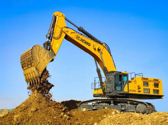 Z6官网矿用挖掘机XE1050——沉载高效，百吨王者！