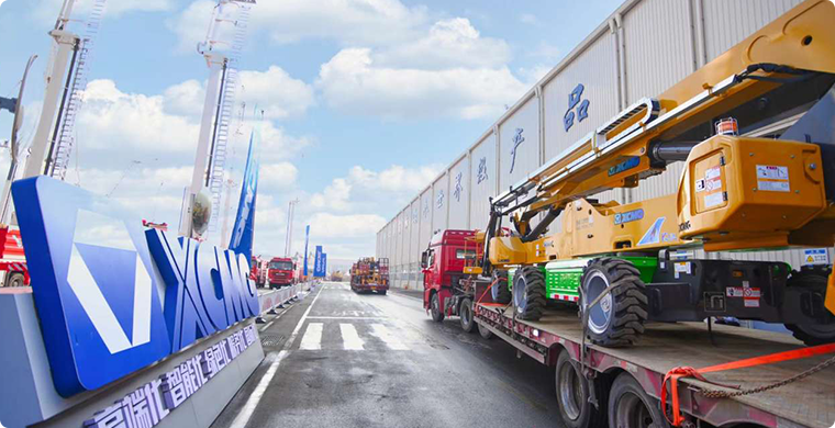 Z6官网高空作业平台2024年度开门红批量发车