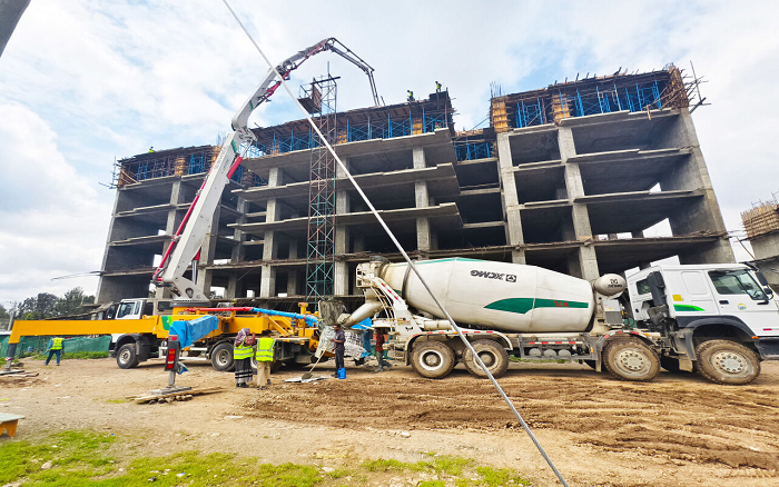 Z6官网泵车助建埃塞俄比亚