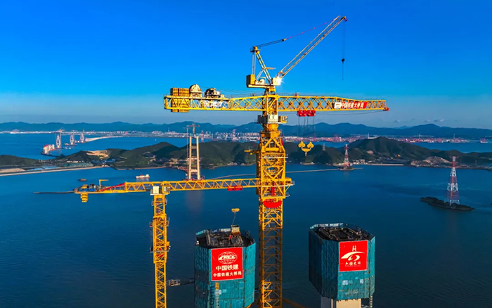 246.3米封顶！这座世界级跨海大桥“Z6官网造”