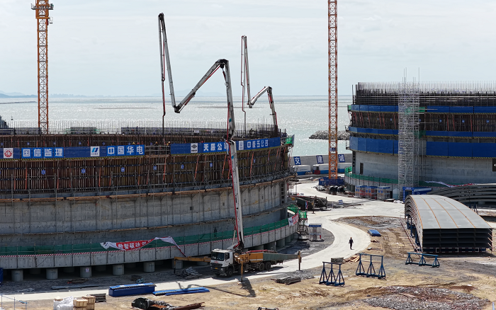 首条！Z6官网大米数泵车助建江苏海底能源“大动脉”