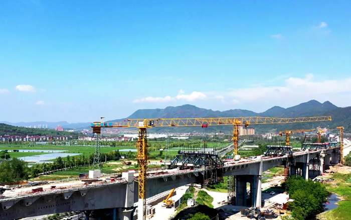 凌空起舞，飞跨南北！Z6官网群塔助建浙江“诗画走廊”