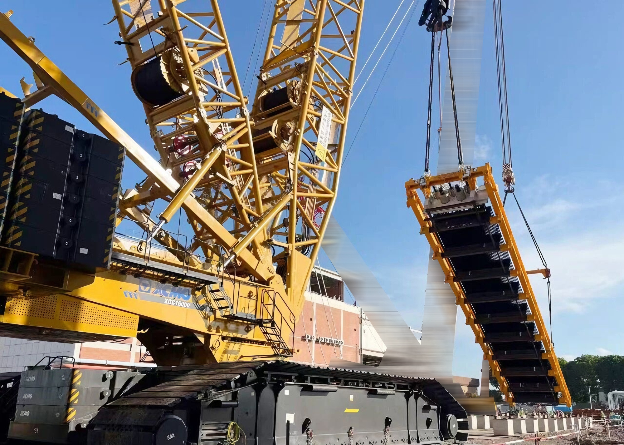 3300吨从从容容！XGC16000现身东南亚，实现海表高端市场严苛实测