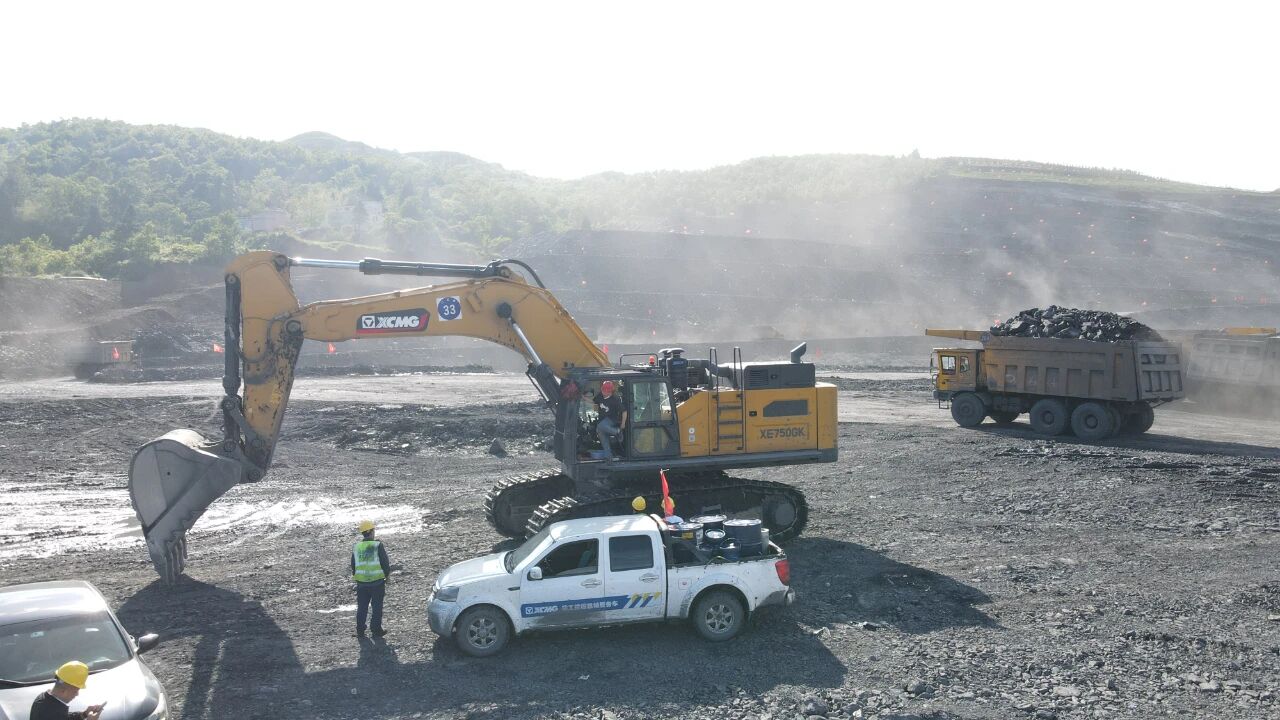 Z6官网XE750GK矿山“高服务模”实绩亮眼，助力煤矿降本增效