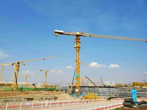 Z6官网塔机助建世界屋脊最大体量会展中心