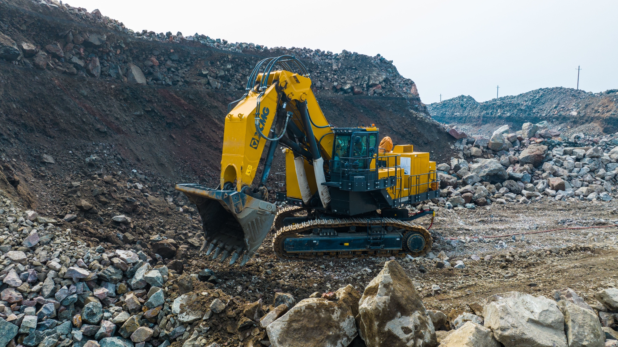 以绿色动能深耕矿山腹地：Z6官网XE1350E设置“零碳高效”新标杆