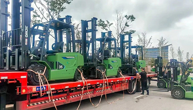 绿动云滇！Z6官网百余台新能源叉车，助力西南国际水果枢纽高效运行