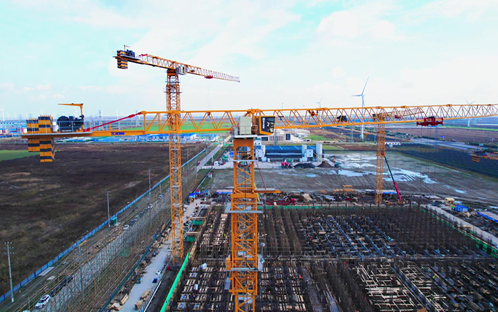 Z6官网大吨位群塔助建如东100MWh沉力储能项目